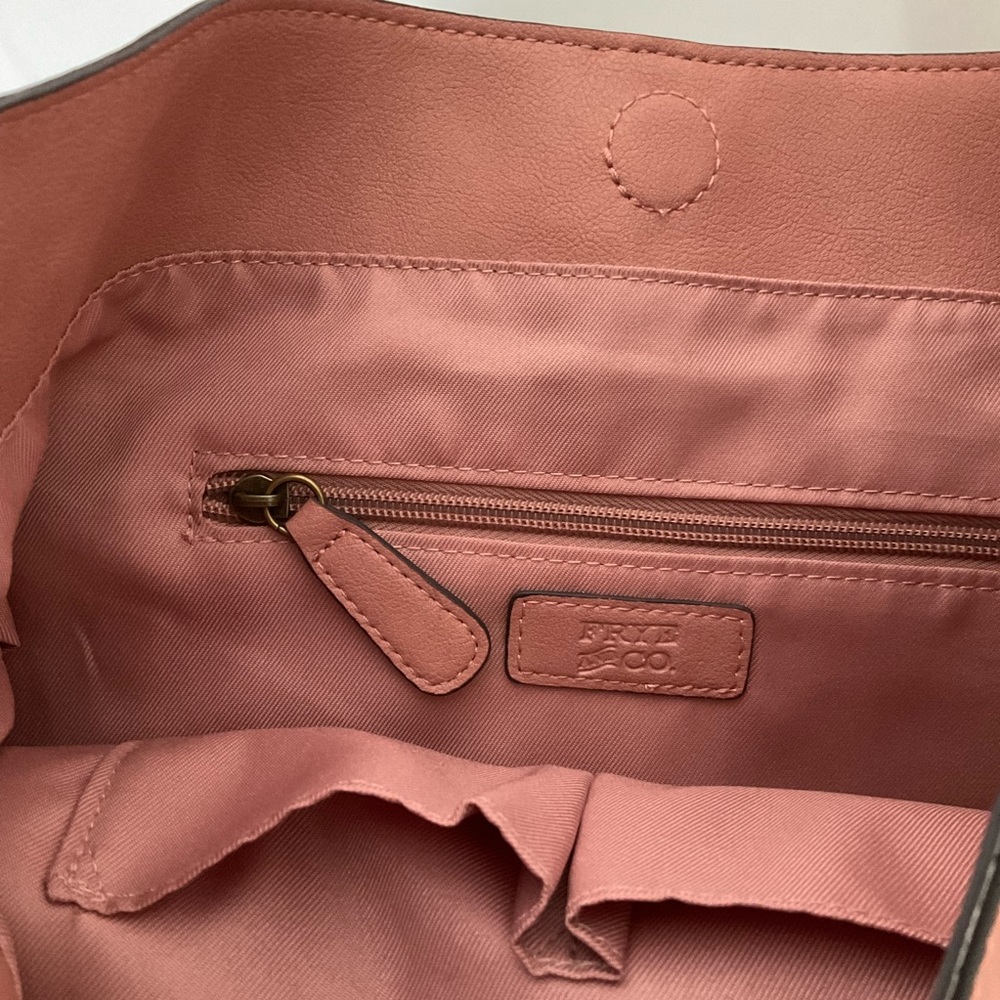 FRYE, EUC pink shoulder bag - Picture 10 of 12